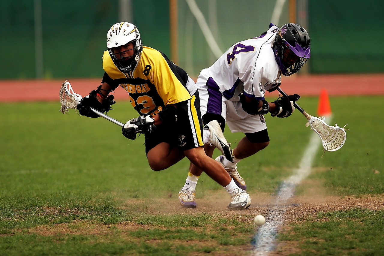 Lacrosse training photo